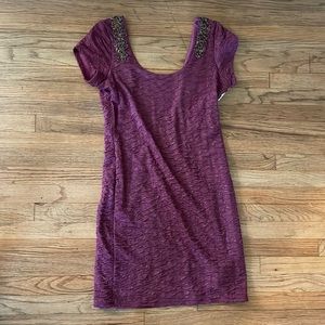 Free People Burgundy Dress Size: Medium Condition: Brand New
